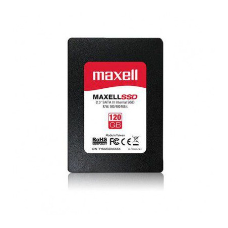 DISCO INTERNO 2.5' 120 GB SSD MAXELL SATA  III