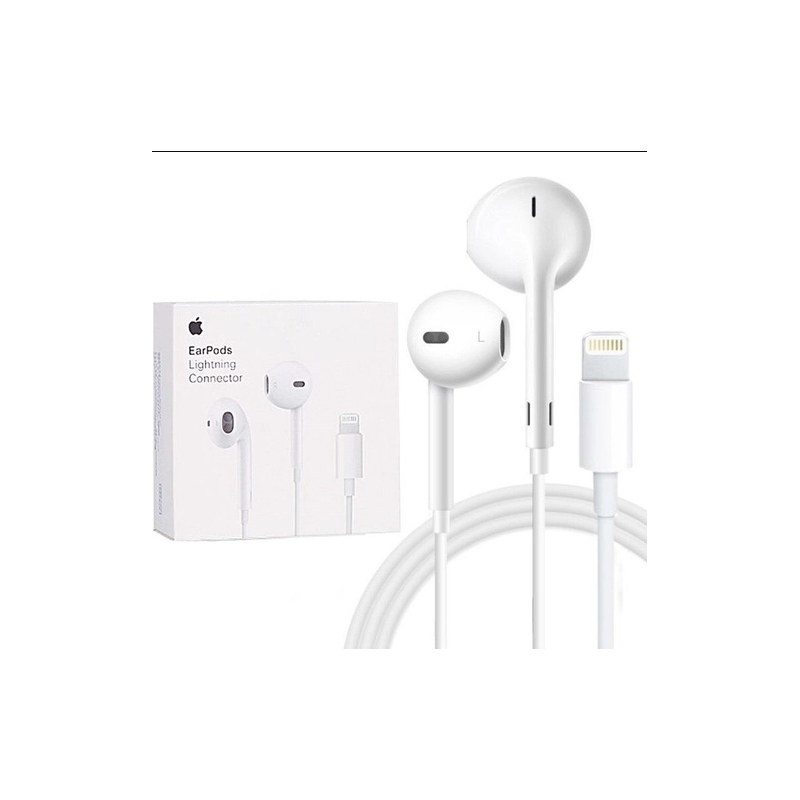 Auricular com fio Apple para Iphone X/XR/11/12, ipod e ipad